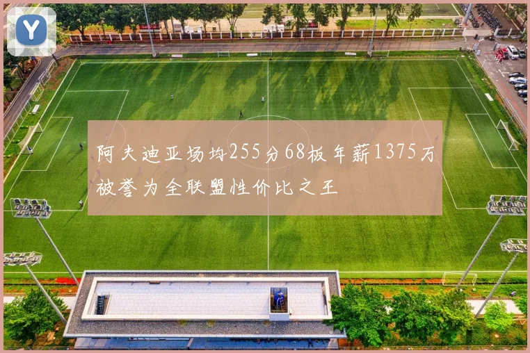 阿夫迪亚场均255分68板年薪1375万被誉为全联盟性价比之王